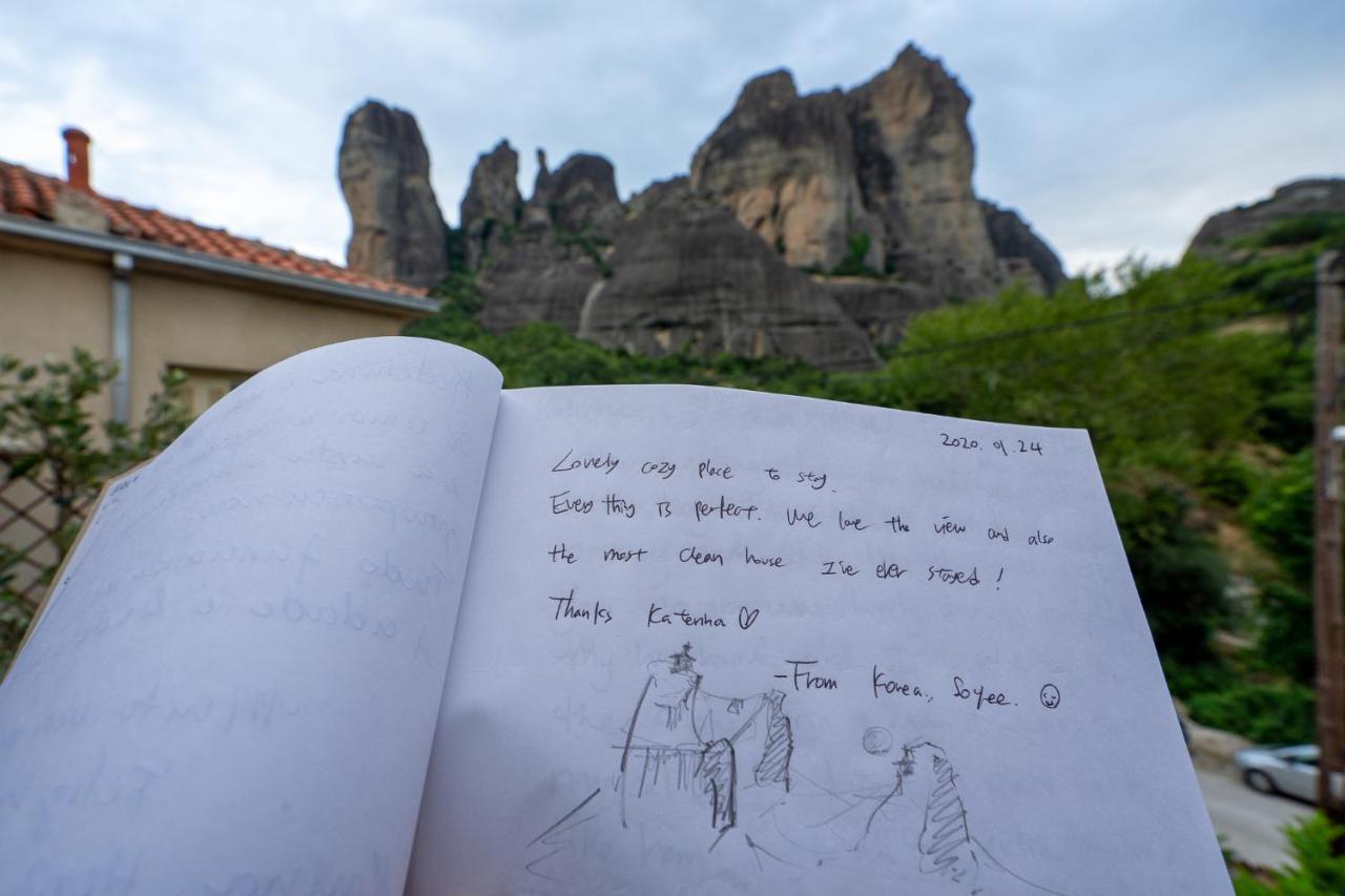 Apartamento The House Under The Rocks Of Meteora 1 Kalambaka Exterior foto